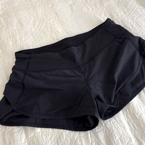 Lululemon navy running shorts